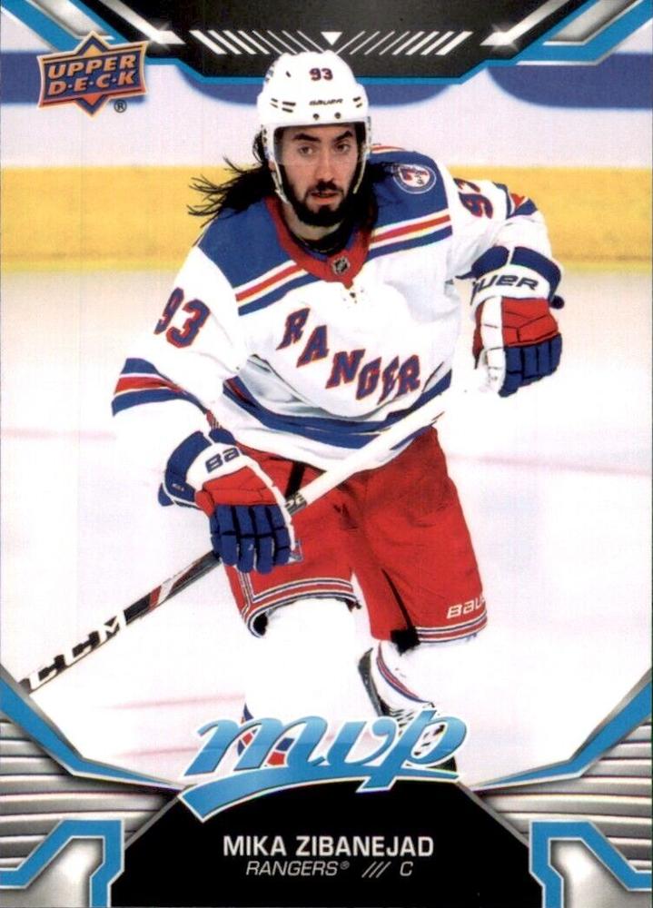 Mika Zibanejad #185 New York Rangers | 2022-23 Upper Deck MVP