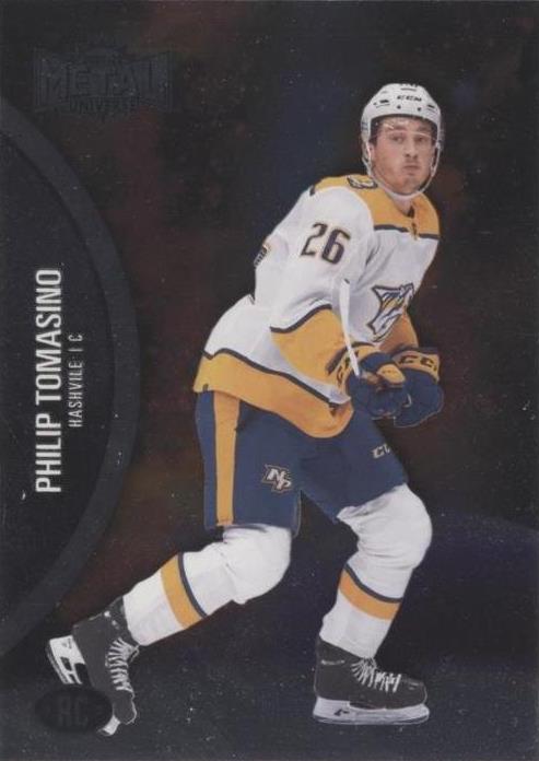 Philip Tomasino Rookie #185 Nashville Predators | 2021-22 SkyBox Metal Universe