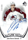 Justin Barron #185 Colorado Avalanche | 2021-22 SP Authentic