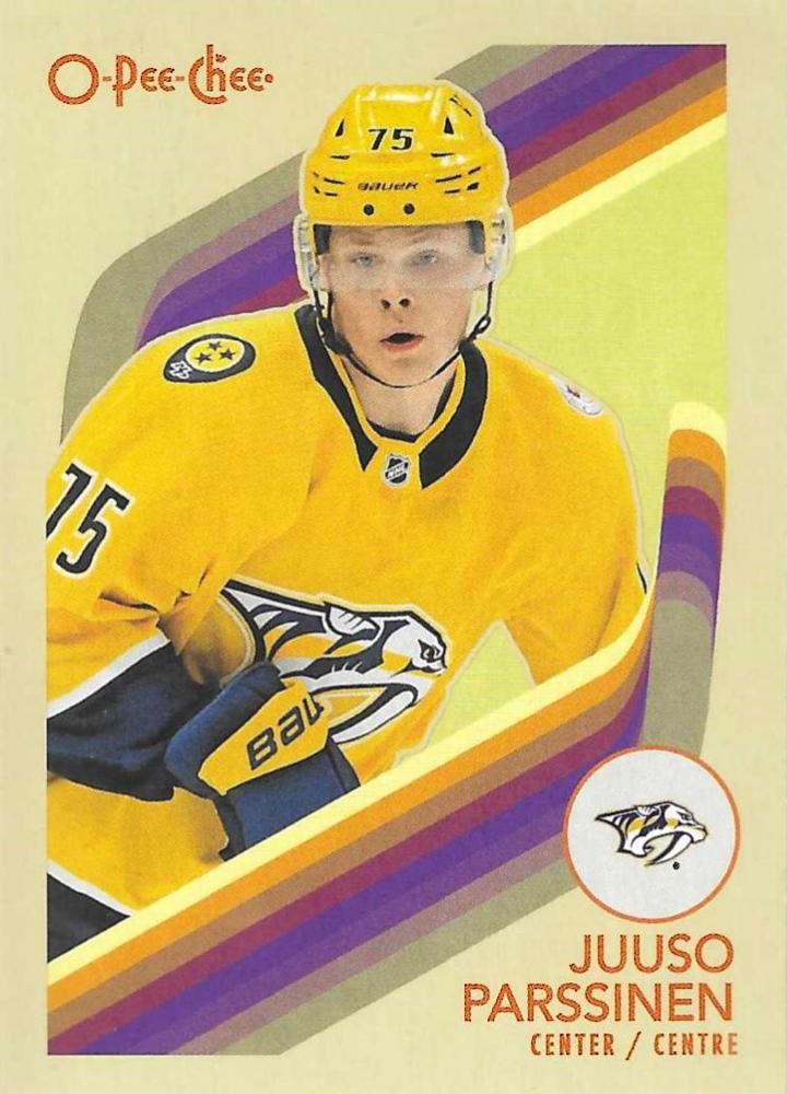 Juuso Parssinen #185 Nashville Predators | 2023-24 O-Pee-Chee Retro