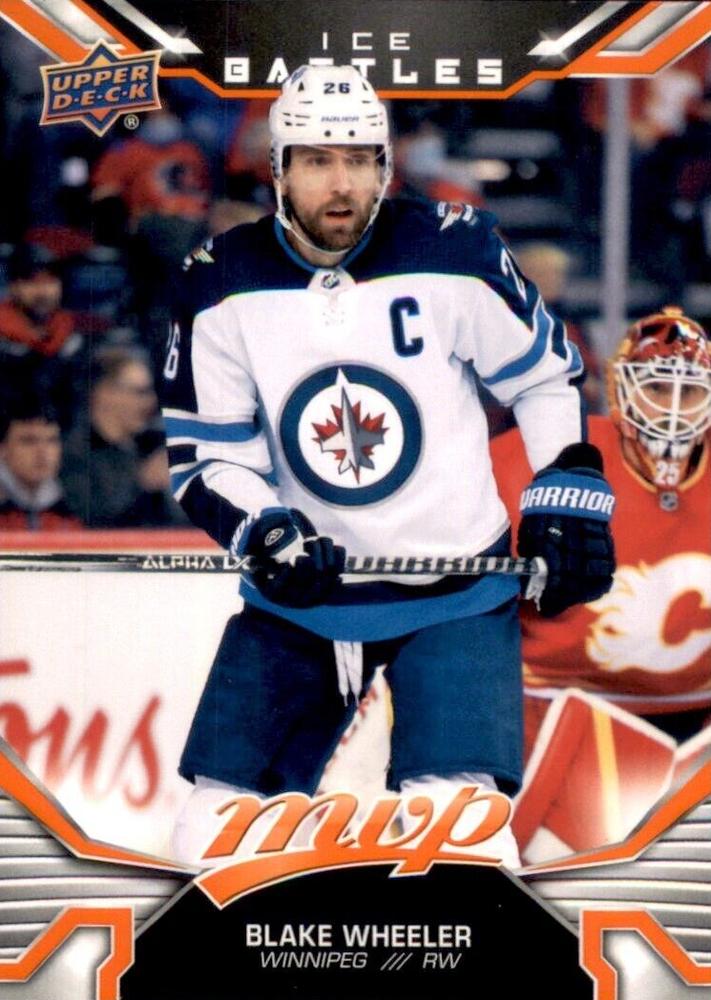 Blake Wheeler #186 Winnipeg Jets | 2022-23 Upper Deck MVP Ice Battles