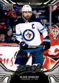 Blake Wheeler #186 Winnipeg Jets | 2022-23 Upper Deck MVP Silver Script