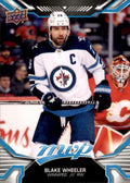 Blake Wheeler #186 Winnipeg Jets | 2022-23 Upper Deck MVP