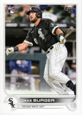 Jake Burger #186 Chicago White Sox (Factory set, Large RC logo) | 2022 Topps