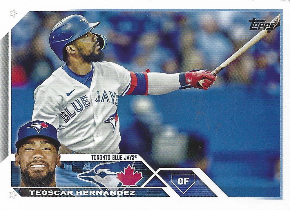 Teoscar Hernandez #186 Toronto Blue Jays | 2023 Topps