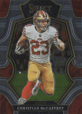 Christian McCaffrey #186 San Francisco 49ers | 2022 Panini Select | NFL Football