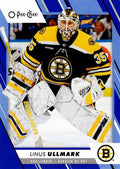 Linus Ullmark #186 Boston Bruins | 2023-24 O-Pee-Chee Blue Border