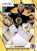 Linus Ullmark #186 Boston Bruins | 2023-24 O-Pee-Chee Yellow Border