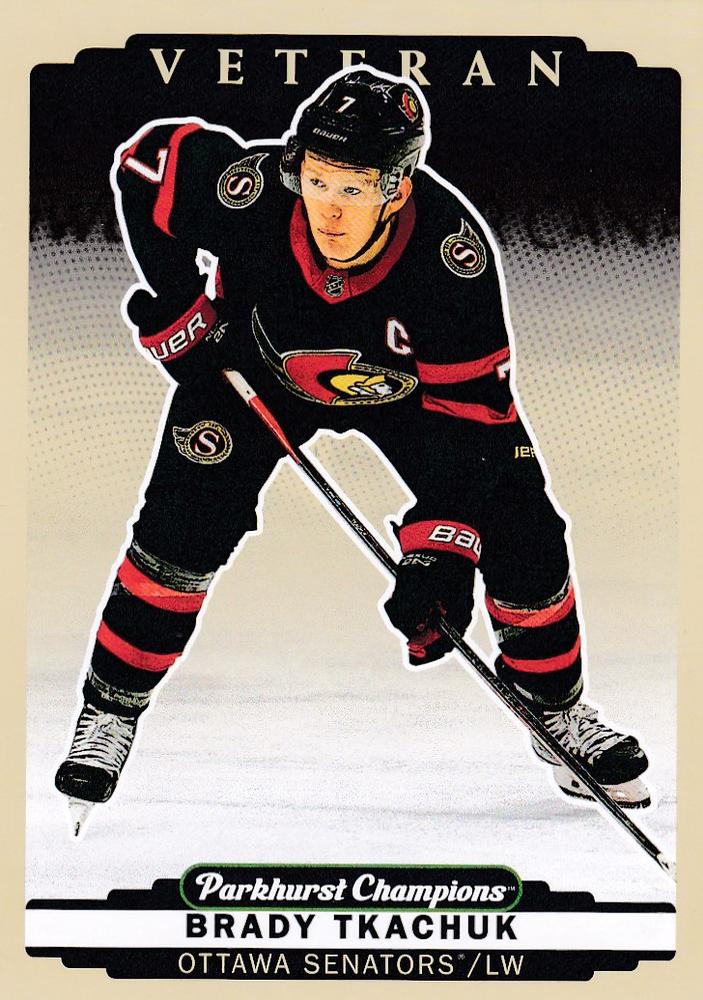 Brady Tkachuk #186 Ottawa Senators | 2022-23 Parkhurst Champions