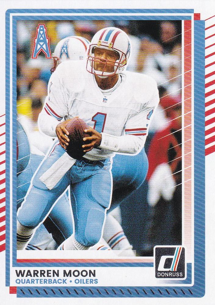 Warren Moon #186 Houston Oilers | 2025 Donruss | NFL Football