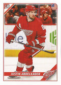 Justin Abdelkader #187 Detroit Red Wings | 2019-20 Topps NHL Sticker Collection