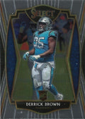 Derrick Brown #187 Carolina Panthers | 2020 Panini Select |  | NFL Football