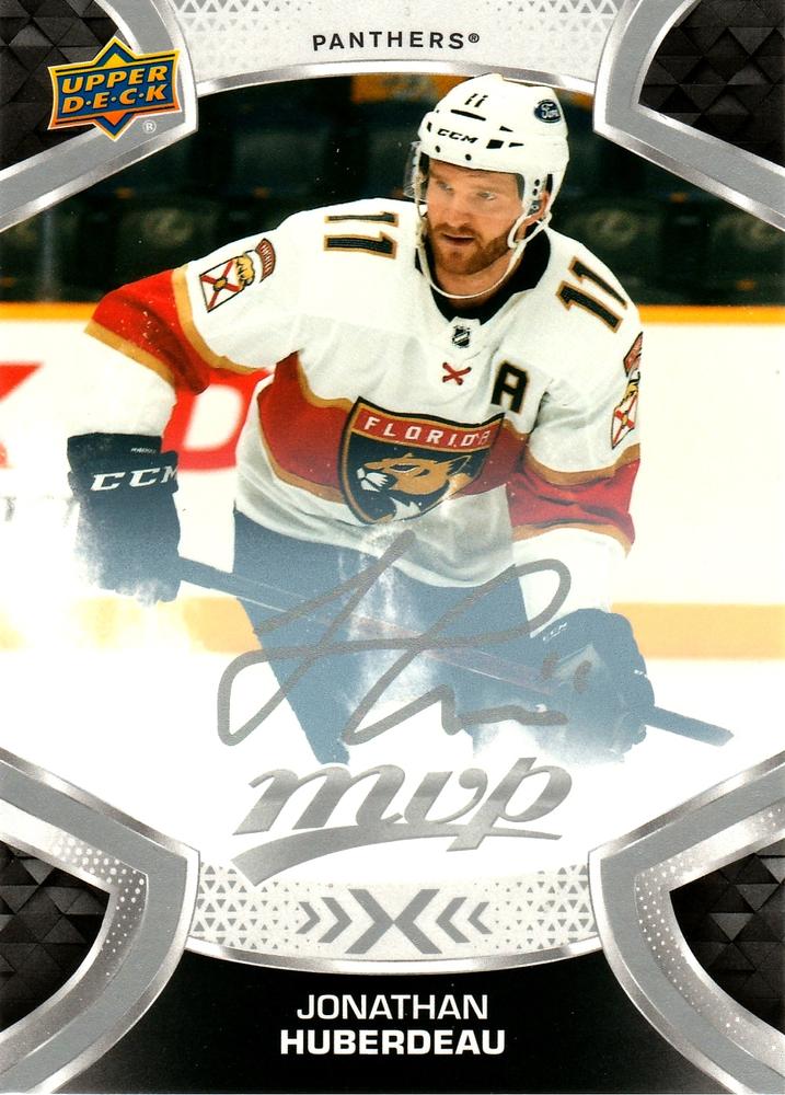 Jonathan Huberdeau #187 Florida Panthers | 2021-22 Upper Deck MVP Silver Script