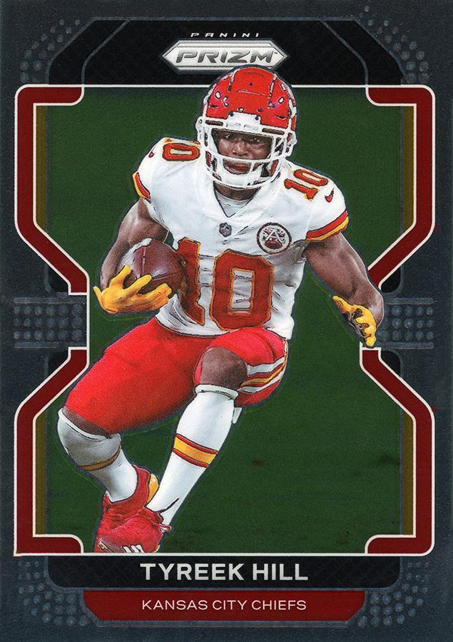 Tyreek Hill #187 Kansas City Chiefs | 2021 Panini Prizm | NFL Football