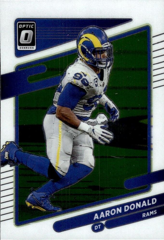 Aaron Donald #187 Los Angeles Rams | 2021 Donruss Optic | NFL Football