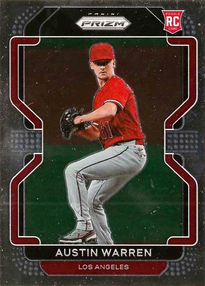 Austin Warren #187 Los Angeles Angels | 2022 Panini Prizm