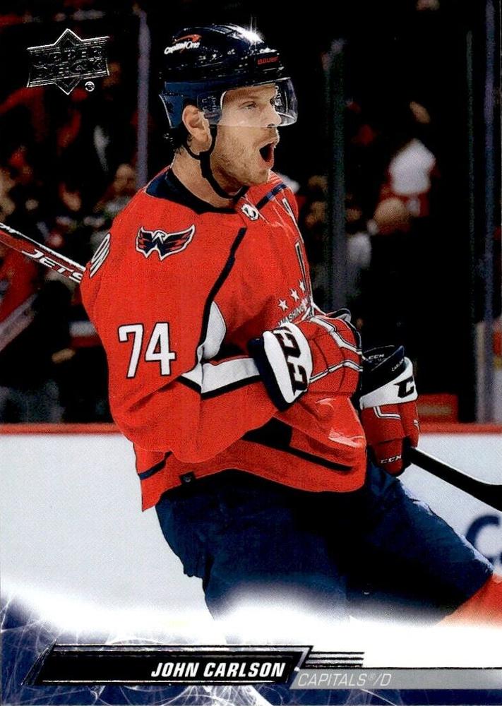 John Carlson #187 Washington Capitals | 2022-23 Upper Deck