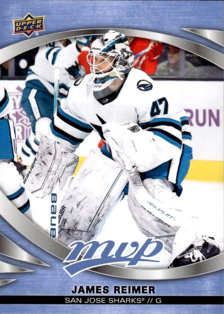 James Reimer #187 San Jose Sharks | 2023-24 Upper Deck MVP