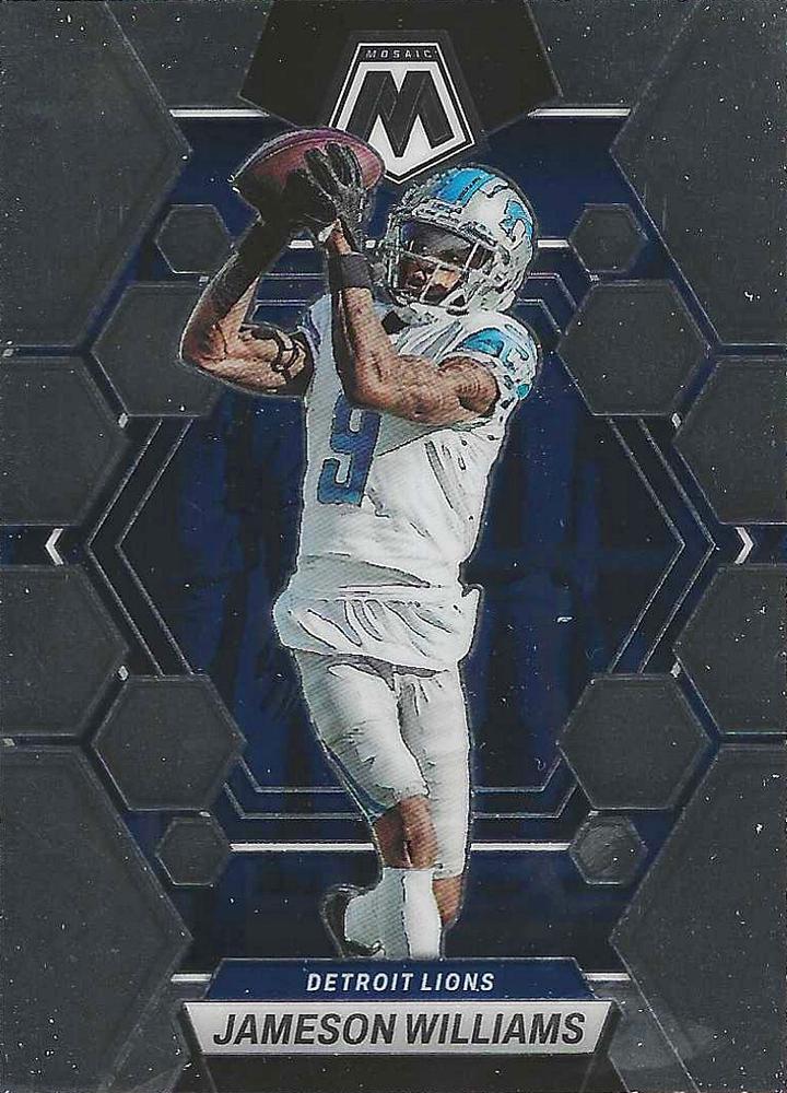 Jameson Williams #187 Detroit Lions | 2023 Panini Mosaic | NFL Football