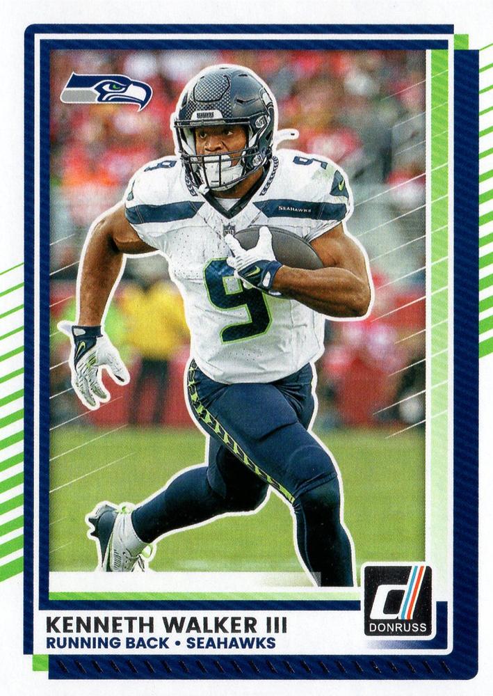 Kenneth Walker III #187 Seattle Seahawks | 2025 Donruss | NFL Football