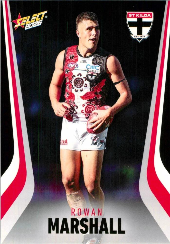 Rowan Marshall #187 St. Kilda Saints | 2026 Select AFL Footy Stars