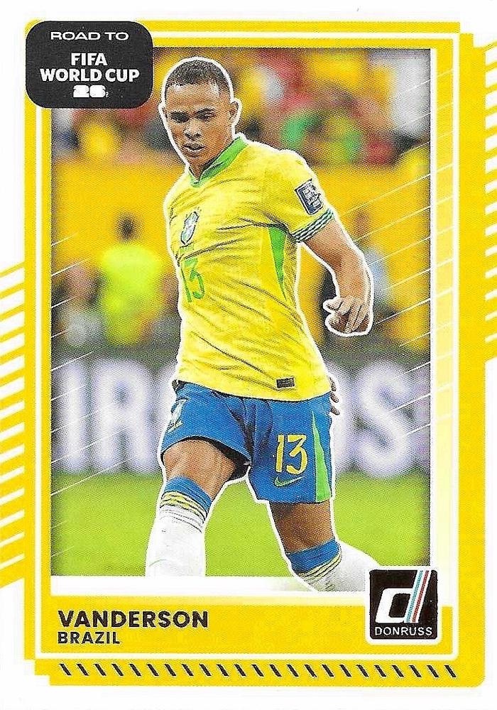 Vanderson #187 Brazil | 2025-26 Donruss Road to FIFA World Cup