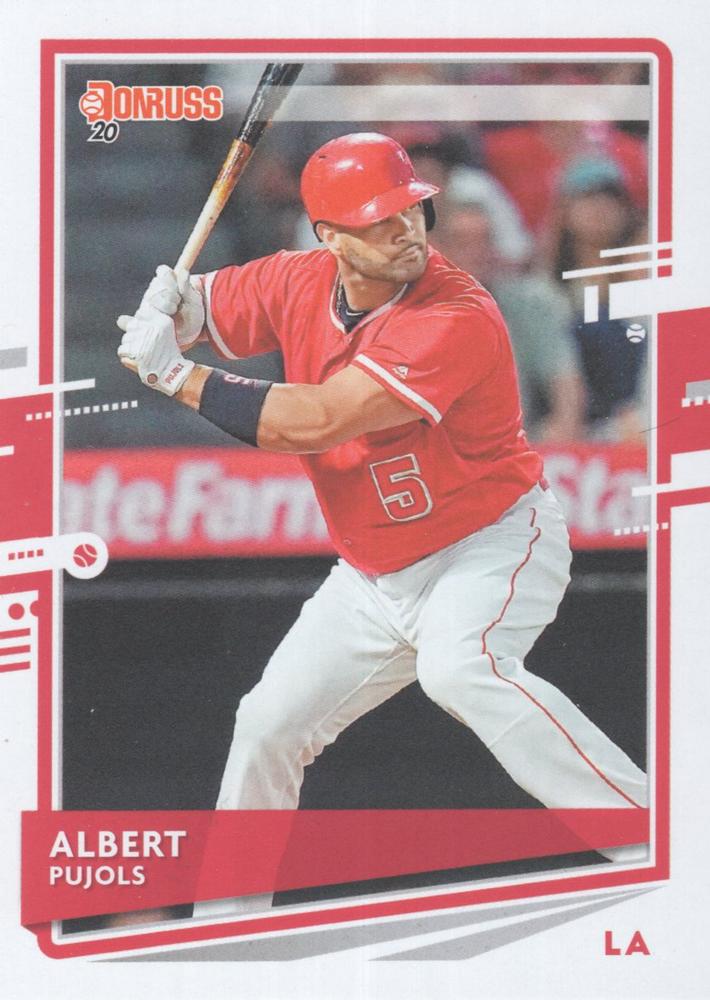 Albert Pujols #188 Los Angeles Angels | 2020 Donruss