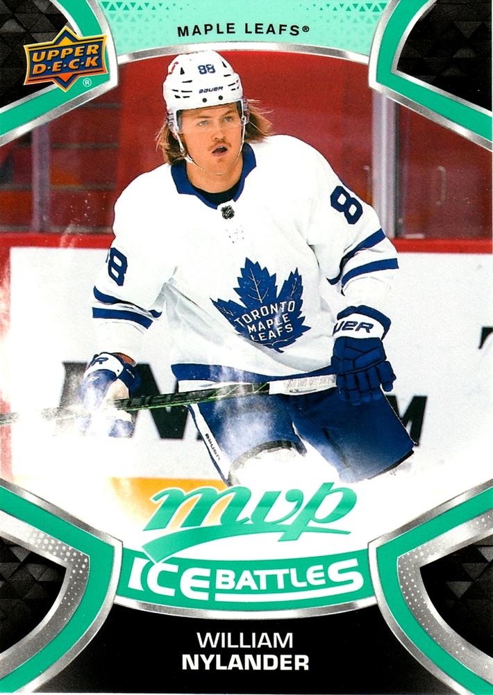 William Nylander #188 Toronto Maple Leafs | 2021-22 Upper Deck MVP Ice Battles