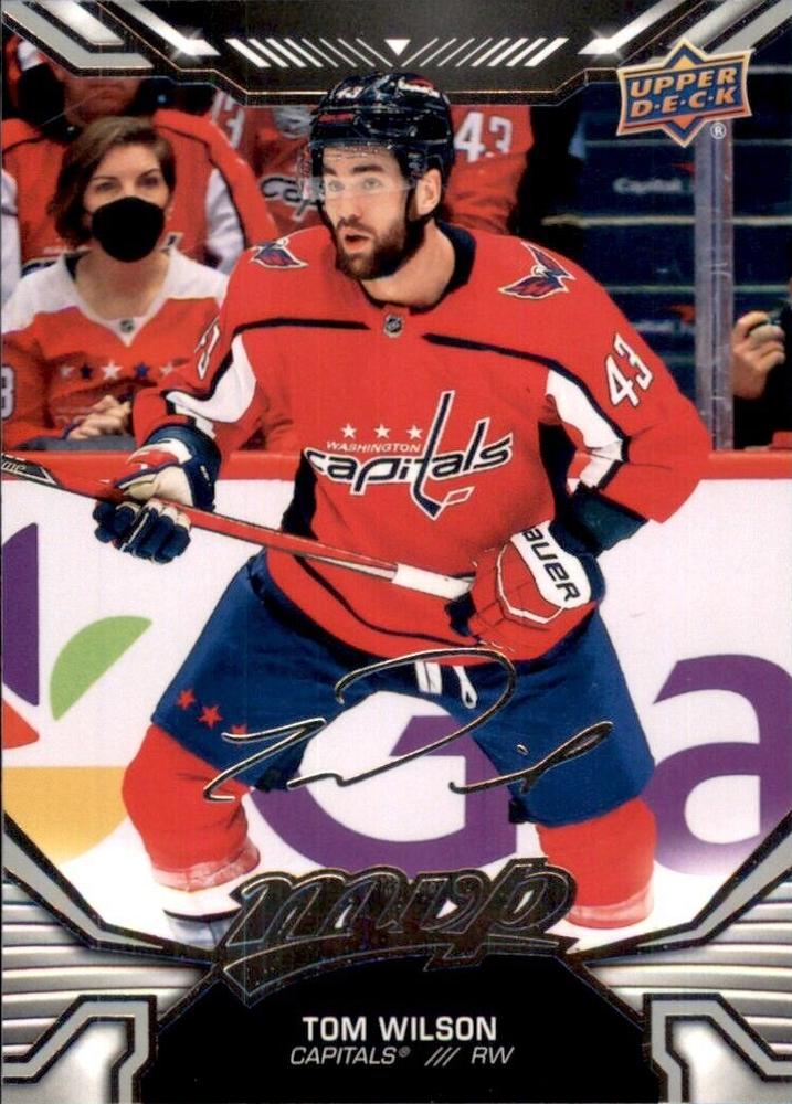 Tom Wilson #188 Washington Capitals | 2022-23 Upper Deck MVP Silver Script