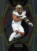 Payton Turner #188 New Orleans Saints | 2021 Panini Select |  | NFL Football