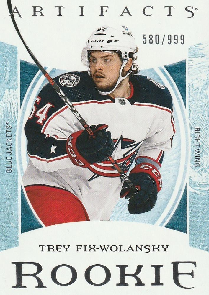 Trey Fix-Wolansky #188 Columbus Blue Jackets | 2022-23 Upper Deck Artifacts