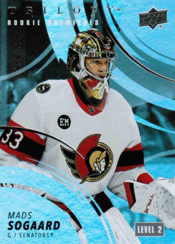 Mads Sogaard #188 Ottawa Senators | 2022-23 Upper Deck Trilogy