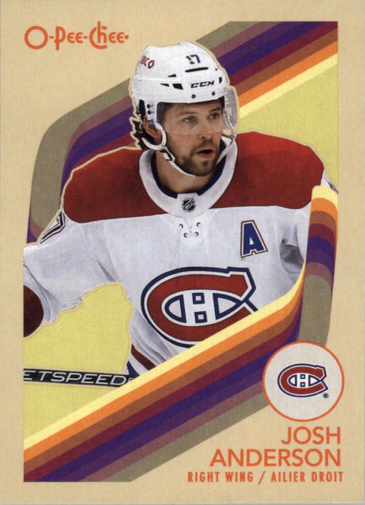 Josh Anderson #188 Montreal Canadiens | 2023-24 O-Pee-Chee Retro
