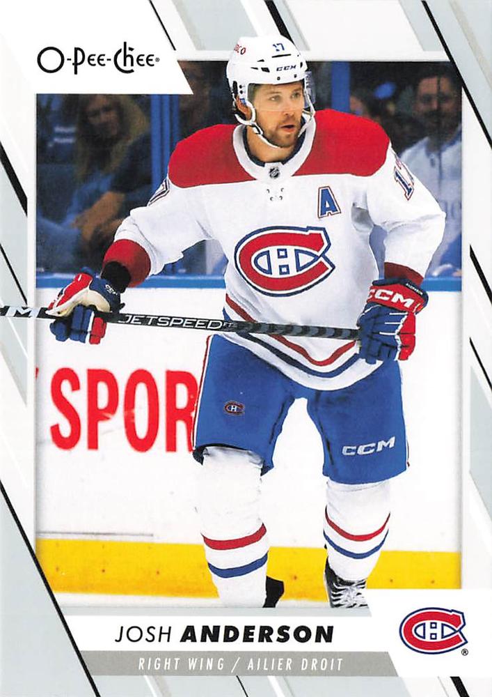 Josh Anderson #188 Montreal Canadiens | 2023-24 O-Pee-Chee Hockey
