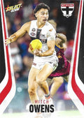 Mitch Owens #188 St. Kilda Saints | 2026 Select AFL Footy Stars