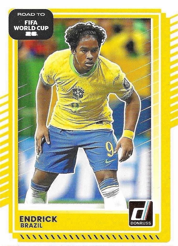 Endrick #188 Brazil | 2025-26 Donruss Road to FIFA World Cup