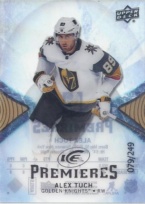 Alex Tuch #189 Vegas Golden Knights | 2017-18 Upper Deck Ice