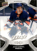 Jean-Gabriel Pageau #189 New York Islanders | 2021-22 Upper Deck MVP Silver Script