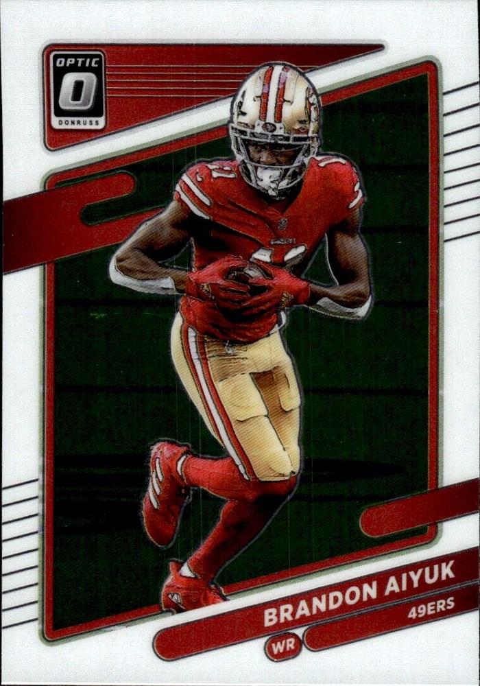 Brandon Aiyuk #189 San Francisco 49ers | 2021 Donruss Optic | NFL Football