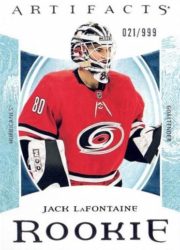 Jack LaFontaine #189 Carolina Hurricanes | 2022-23 Upper Deck Artifacts