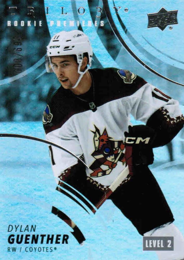 Dylan Guenther #189 Arizona Coyotes | 2022-23 Upper Deck Trilogy