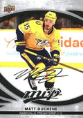 Matt Duchene #189 Nashville Predators | 2023-24 Upper Deck MVP Silver Script