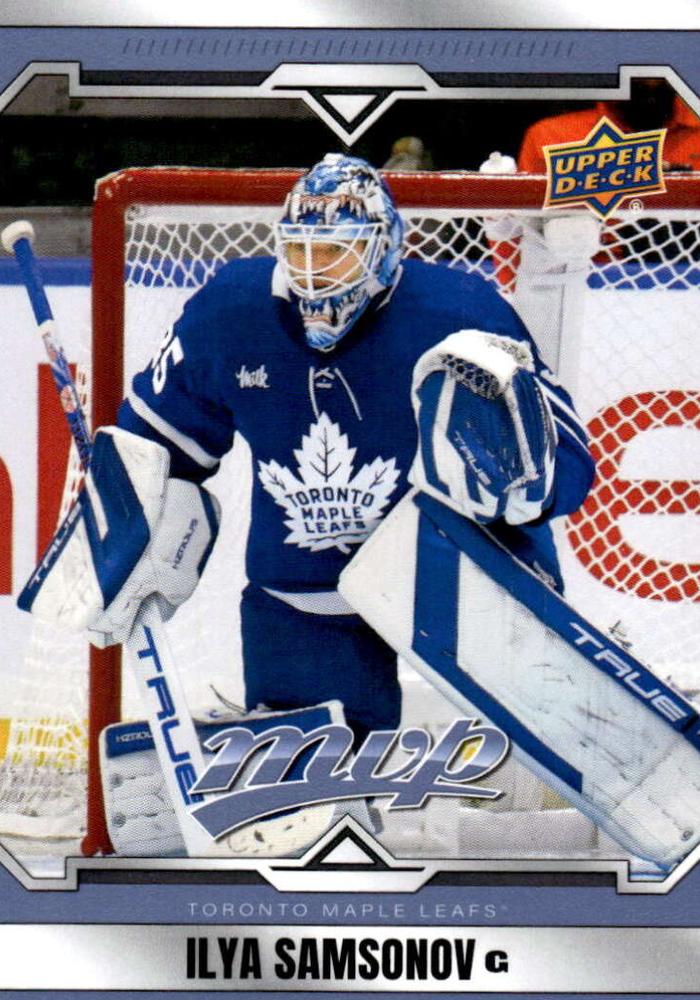 Ilya Samsonov #189 Toronto Maple Leafs | 2024-25 Upper Deck MVP