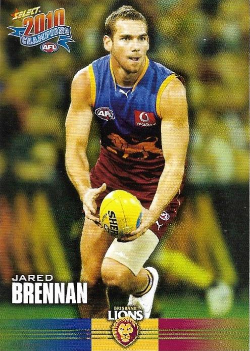 Jared Brennan #18 Brisbane Lions | 2010 Select AFL Champions