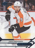 Ivan Provorov #18 Philadelphia Flyers | 2020-21 Upper Deck Overtime Blue Foil