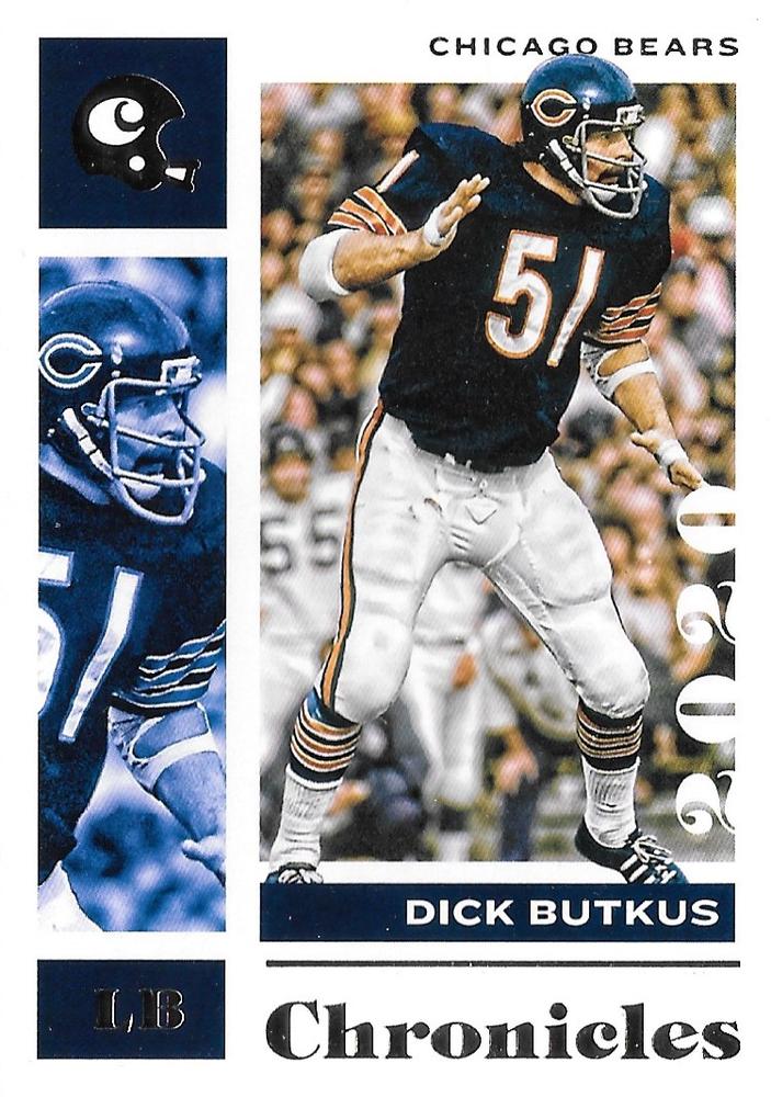 Dick Butkus #18 Chicago Bears | 2020 Panini Chronicles |  | NFL Football