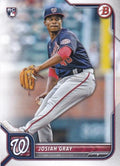 Josiah Gray #18 Washington Nationals | 2022 Bowman