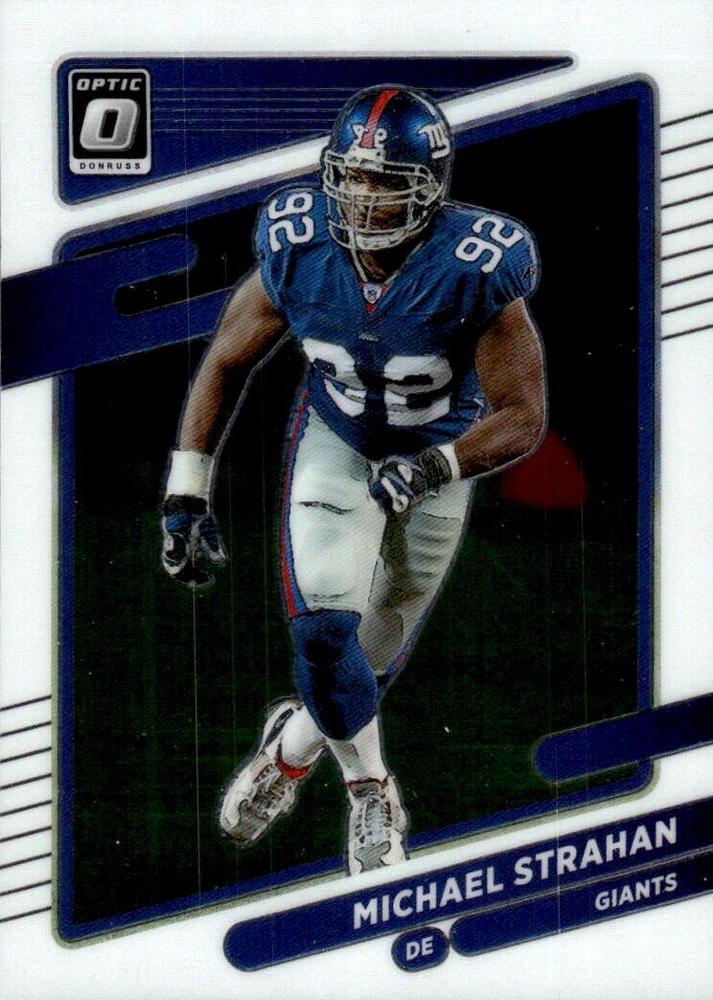 Michael Strahan #18 New York Giants | 2021 Donruss Optic | NFL Football