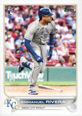 Emmanuel Rivera #18 Kansas City Royals (Factory set, Large RC logo) | 2022 Topps