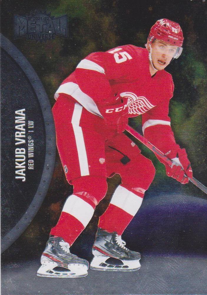 Jakub Vrana #18 Detroit Red Wings | 2021-22 SkyBox Metal Universe